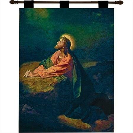 H2H Garden Of Gethsemane Tapestry Wall Hanging Vertical 26 X 36 in. H298168